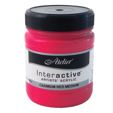 Atelier Interactive Cadmium Red Medium S4 500ml