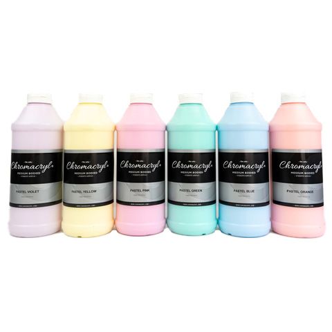 Chromacryl Saver Pack Pastel 6x1Lt