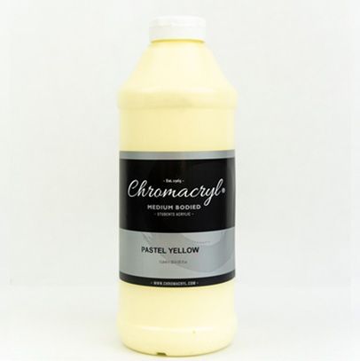 Chromacryl 1 lt Pastel Yellow