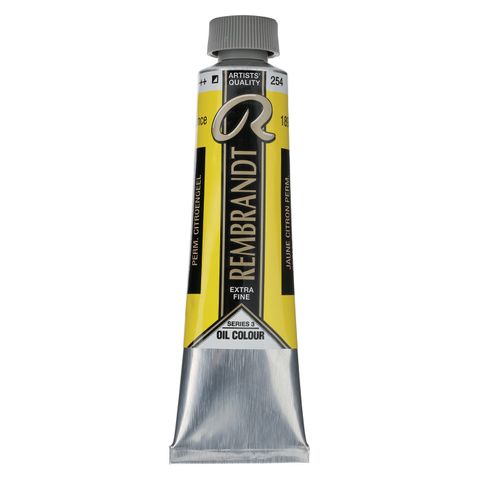 Rembrandt Oil 40ml - 254 - Permanent Lemon Yellow S3