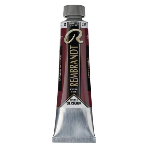 Rembrandt Oil 40ml - 323 - Burnt Carmine S3