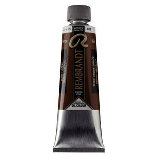 Rembrandt Oil 150ml - 409 - Burnt Umber S1