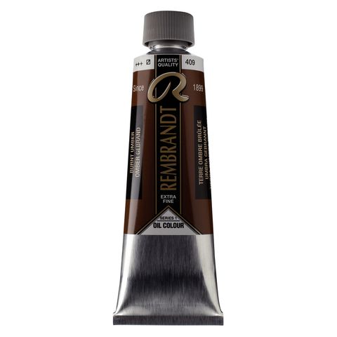 Rembrandt Oil 150ml - 409 - Burnt Umber S1