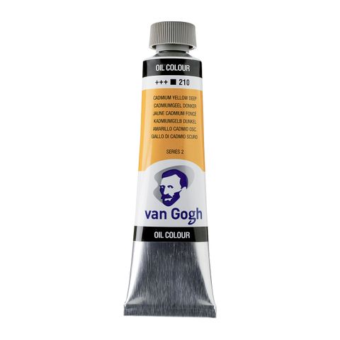 Van Gogh Oil 40ml - 210 - Cadmium Yellow Deep S2