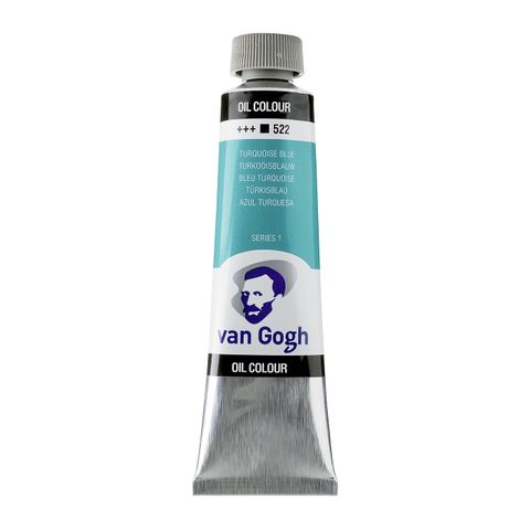 Van Gogh Oil 40ml - 522 - Turquoise Blue S1