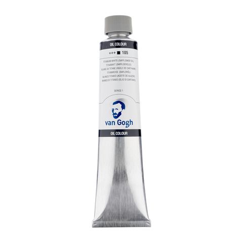 Van Gogh Oil 200ml - 105 - Titanium White S1