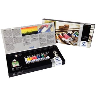 Van Gogh Oil Combiset 10x20ml + Accessories