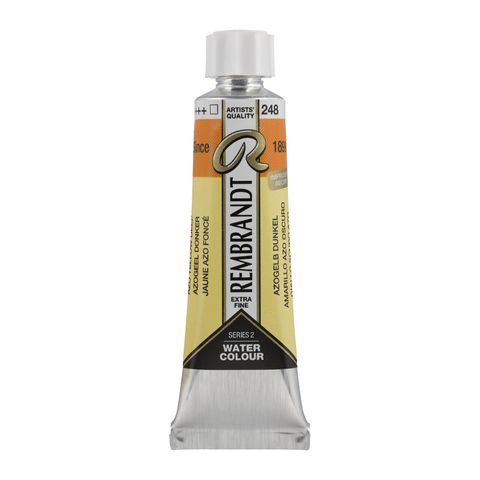 Rembrandt Watercolour 10ml - 248 - Azo Yellow Deep S2