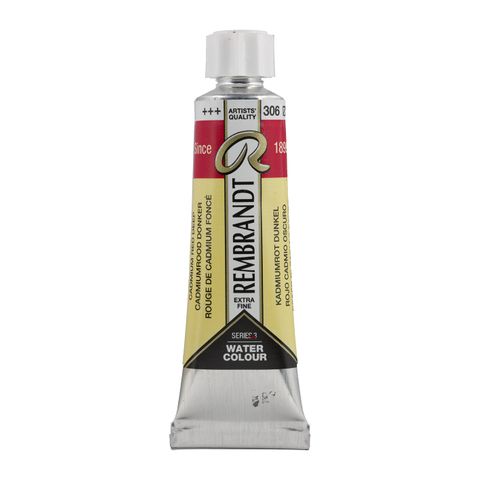 Rembrandt Watercolour 10ml - 306 - Cadm.Red Dp S3