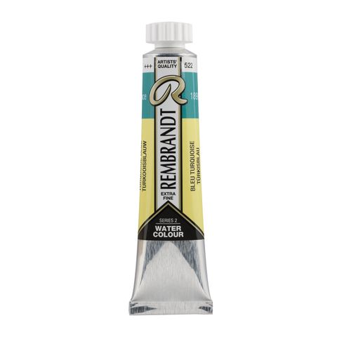 Rembrandt Watercolour 20ml - 522 - Turquoise Blue S2