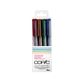 Multiliner Set Cobalt, Olive, Sepia, Wine 0.3