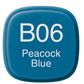 Copic Marker B06-Peacock Blue