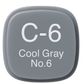 Copic Marker C6-Cool Gray No.6