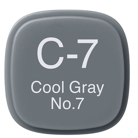 Copic Marker C7-Cool Gray No.7