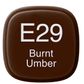 Copic Marker E29-Burnt Umber