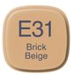 Copic Marker E31-Brick Beige