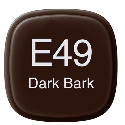 Copic Marker E49-Dark Bark