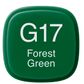 Copic Marker G17-Forest Green