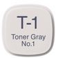 Copic Marker T1--Toner Gray No.1