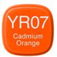 Copic Marker YR07-Cadmium Orange