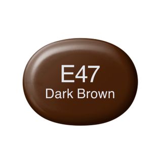 Copic Sketch E47-Dark Brown