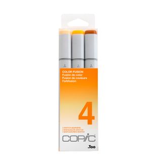 Copic Sketch Set 3 Colour Fusion 4- Orange