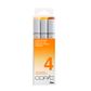 Copic Sketch Set 3 Colour Fusion 4- Orange