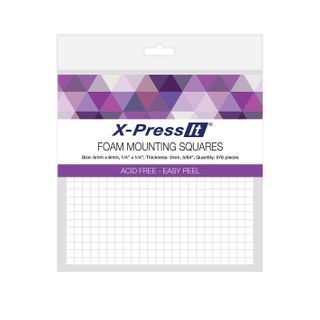 X-Press It Foam Mounting Squares 6x6mm 576pcs