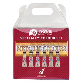 Jo Sonja's 6x20ml Metallics Specialty Set