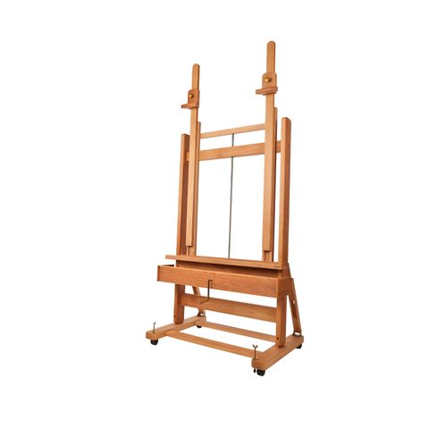 MABEF M02 Studio Easel Double Mast With Crank For Elevation