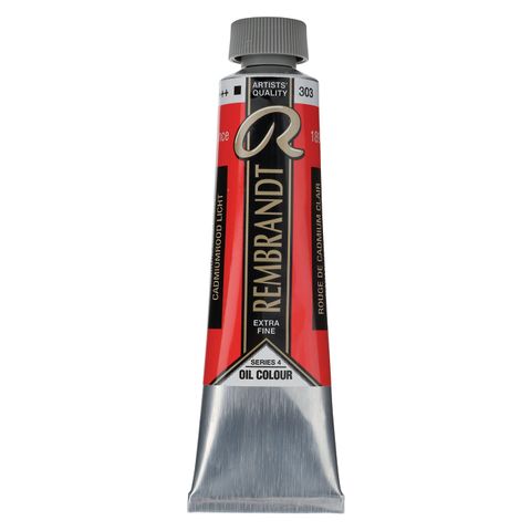 Rembrandt Oil 40ml - 303 - Cadmium Red Light S4