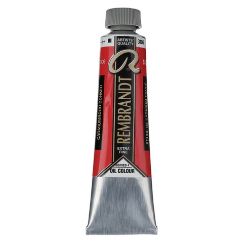 Rembrandt Oil 40ml - 306 - Cadmium Red Deep S4