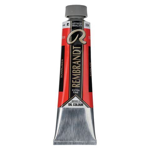 Rembrandt Oil 40ml - 334 - Scarlet S3