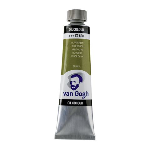 Van Gogh Oil 40ml - 620 - Permanent Olive Green S2