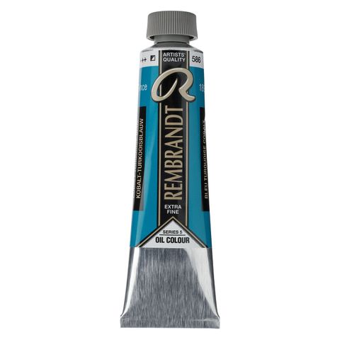 Rembrandt Oil 40ml - 586 - Cobalt Turquoise Blue S5