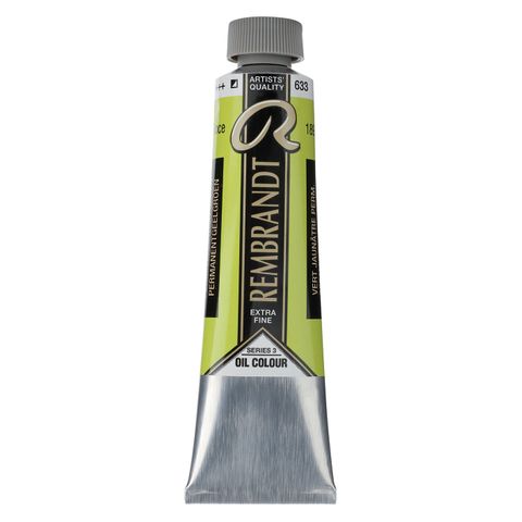 Rembrandt Oil 40ml - 633 - Permanent Yellow Green S3