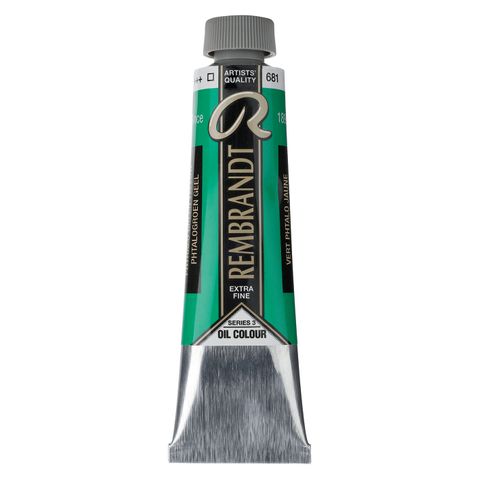 Rembrandt Oil 40ml - 681 - Phthalo Green Yellow S3