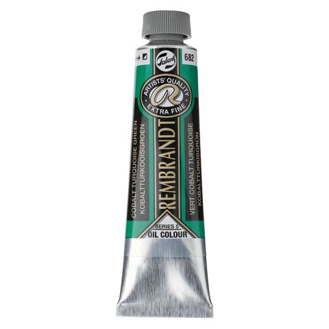 Rembrandt Oil 40ml - 682 - Cobalt Turquoise Green S5