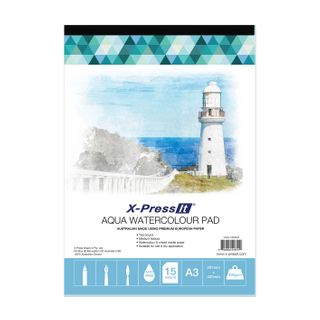 Aqua Pad Tab Bound 200gsm A3