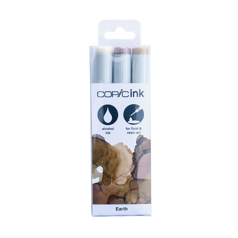 Copic Alcohol Inking Set 3pc Earth