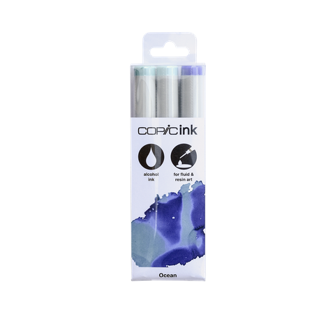 Copic Alcohol Inking Set 3pc Ocean