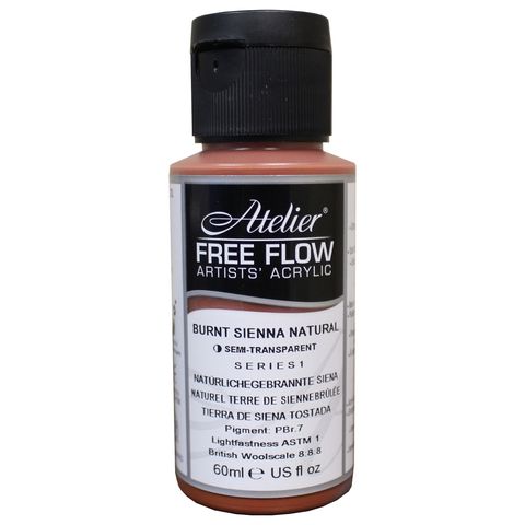 Atelier Free Flow Burnt Sienna Natural S1 60ml