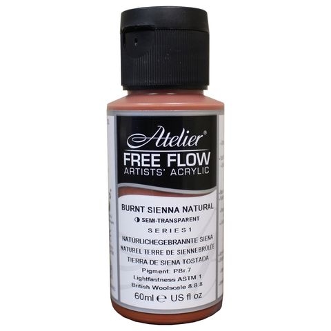 Atelier Free Flow Burnt Sienna Natural S1 60ml