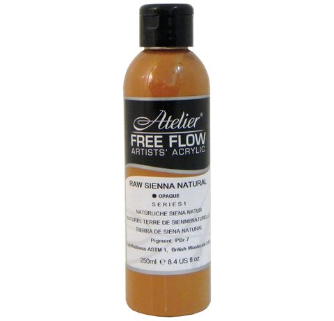 Atelier Free Flow Raw Sienna Natural S1 250ml