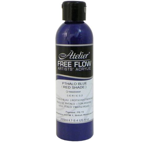 Atelier Free Flow Pthalo Blue (Red Shade) S2 250ml