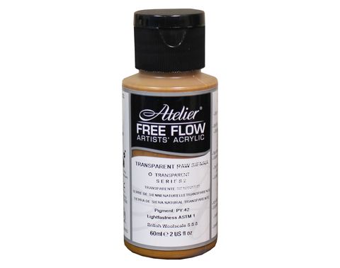 Atelier Free Flow Transparent Raw Sienna S2 60ml