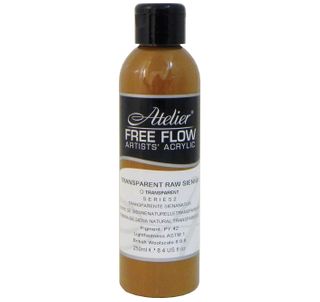 Atelier Free Flow Transparent Raw Sienna S2 250ml