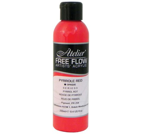 Atelier Free Flow Pyrrole Red S3 250ml