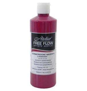 Atelier Free Flow Quinacridone Magenta S3 500ml