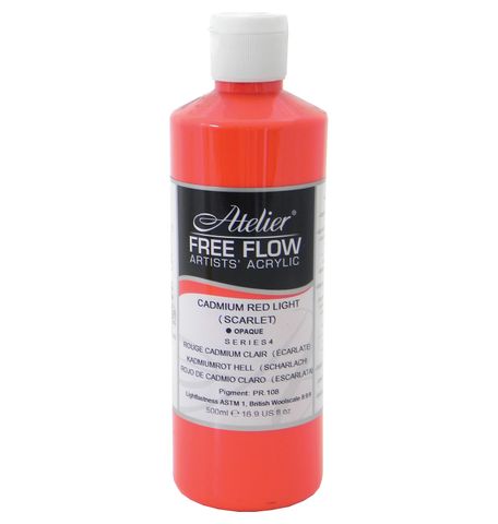 Atelier Free Flow Cadmium Red Light (Scarlet) S4 5